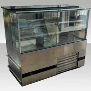 Fabrica de Estufa Vitrine Refrigerada Sistema de ar Forçado com Vidro Duplo