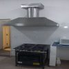 Fabrica de Coifa Modelo Curvo em Aço Inox para cozinha industrial