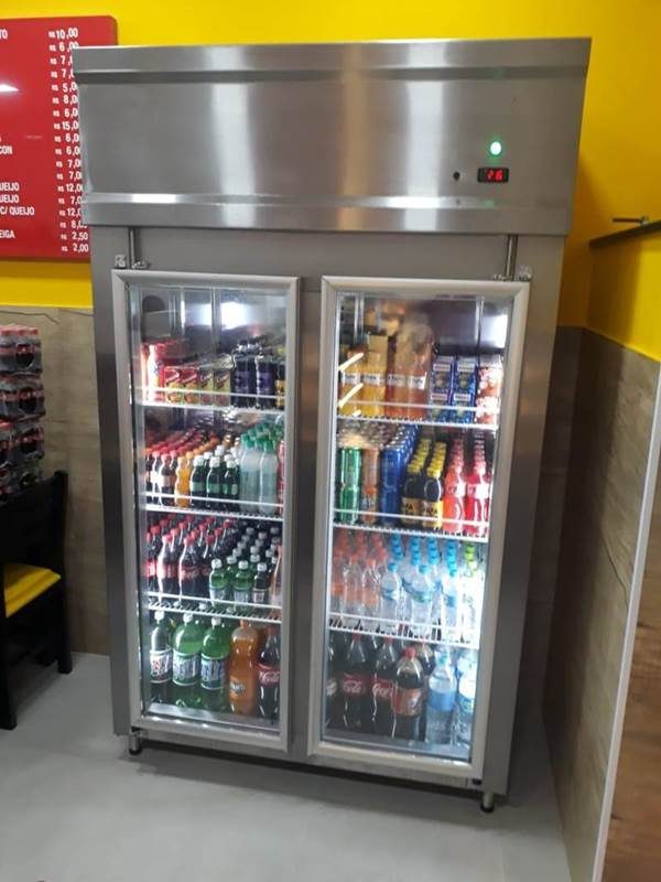 Fabrica de Expositor Vertical Refrigerado com Portas em Aluminio